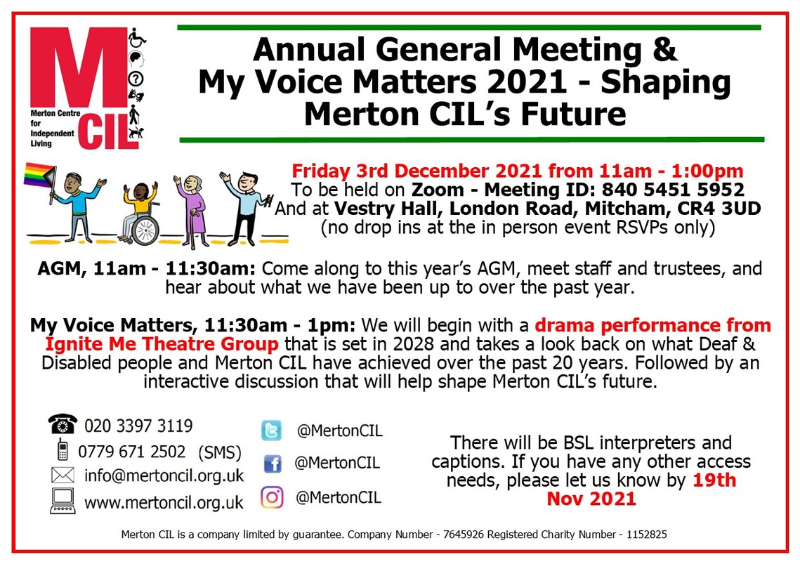 AGM 2021 Leaflet