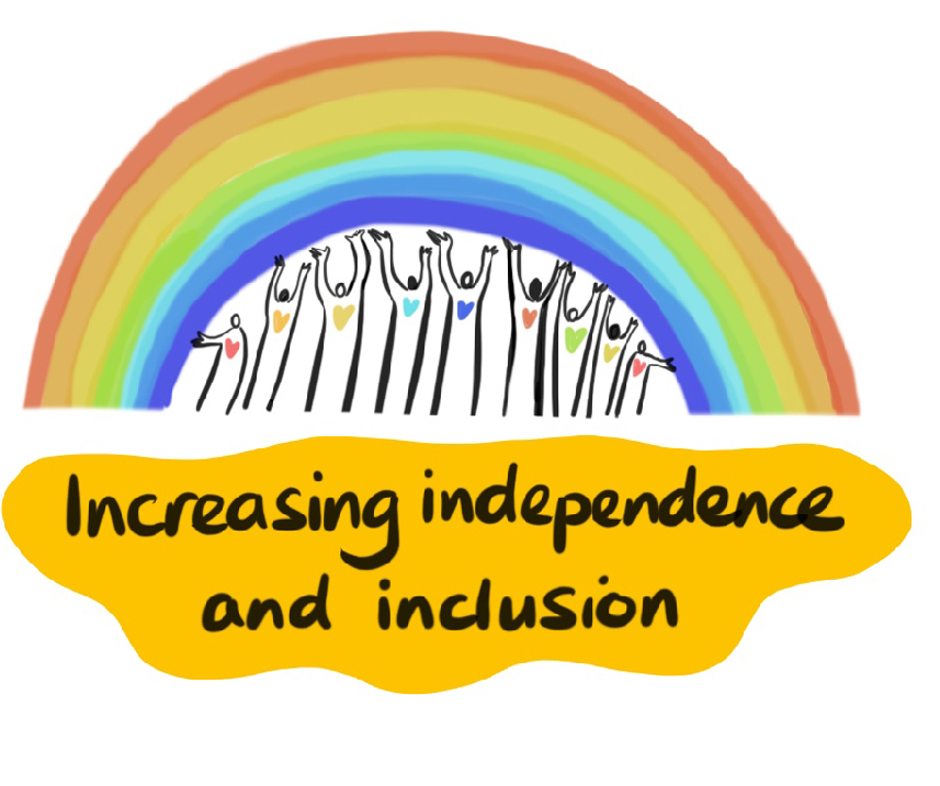 Independence and Inclusion Illustration